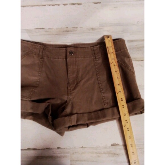 Women's Magellan‎ Brown Shorts Adjustable Length Size 16 - Picture 11 of 16